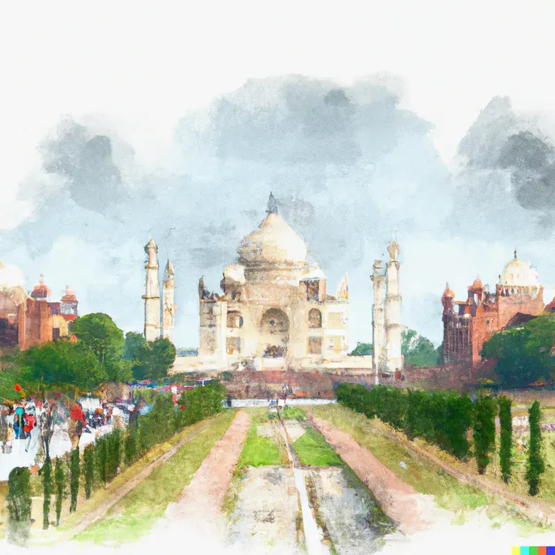 Water Color City Scapes