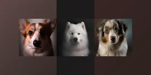 Realistic Photo Renderings Of Doggos generated by dalle