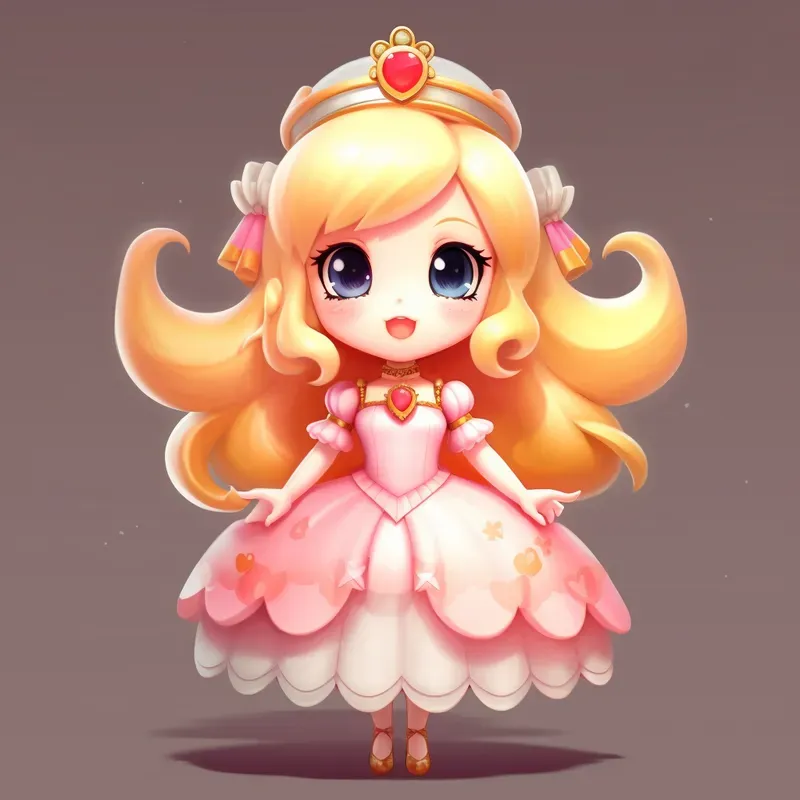 Cute Chibi Video Game Characters