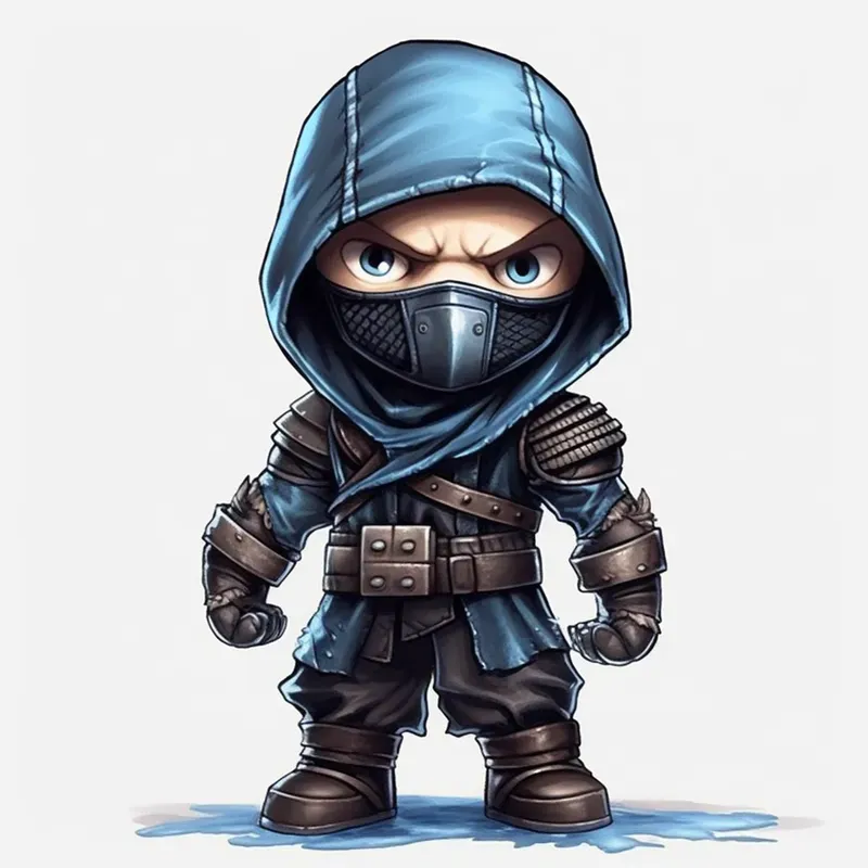 Cute Chibi Video Game Characters
