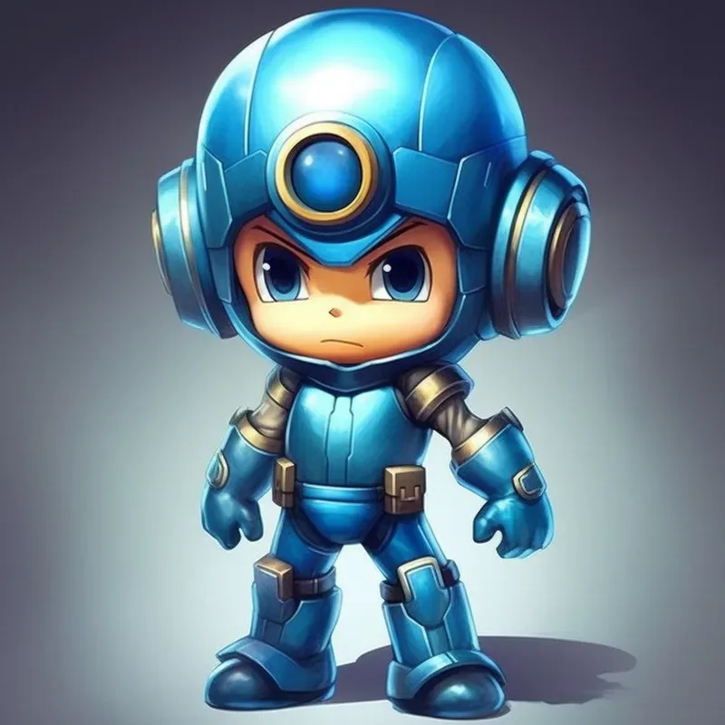 Cute Chibi Video Game Characters