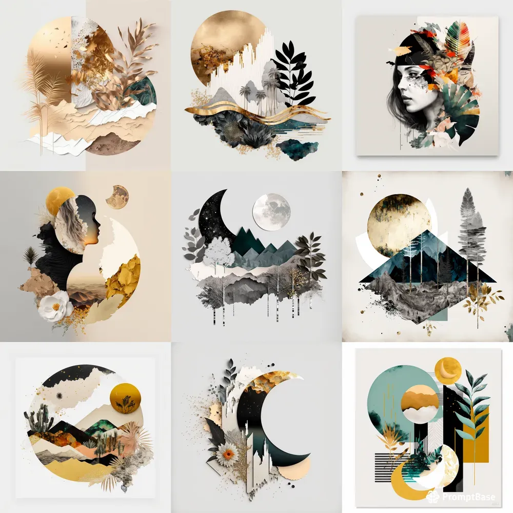 Modern Collages