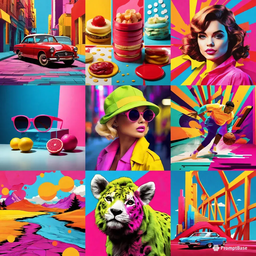 Pop Art Photography Generetors