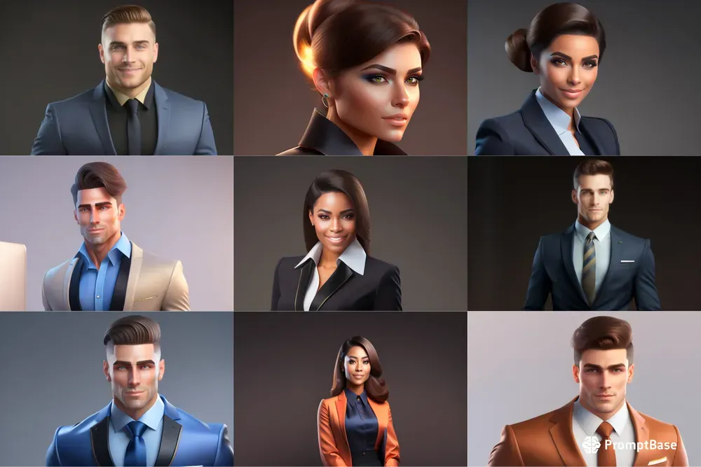 Female Or Male Professional Personas