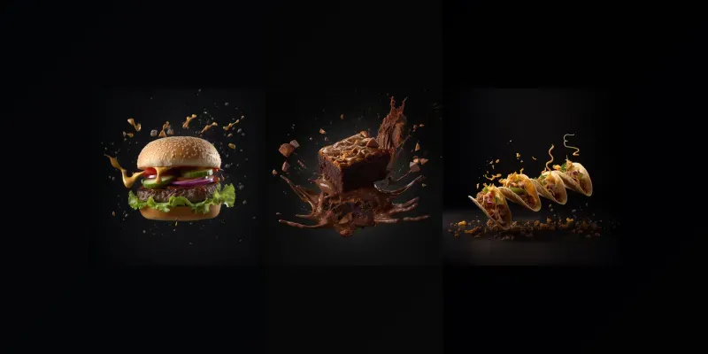 Stunning Food Photographs generated by undefined