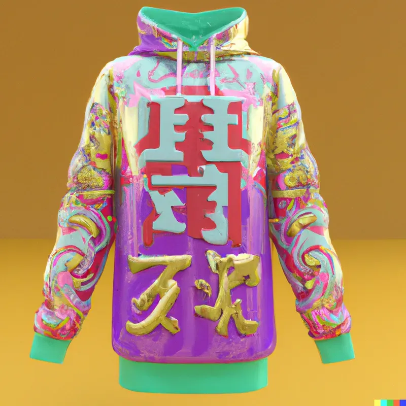 Asian-Inspired Streetwear Fashion Hoodies