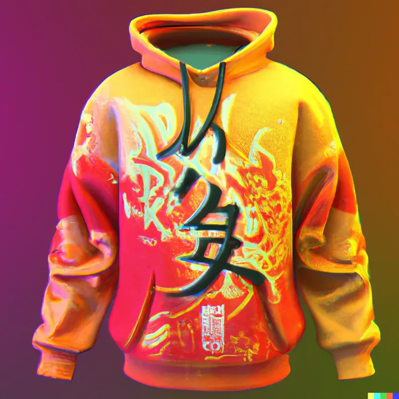 Asian-Inspired Streetwear Fashion Hoodies