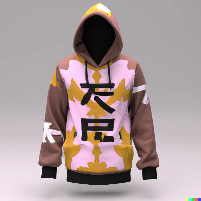 Asian-Inspired Streetwear Fashion Hoodies