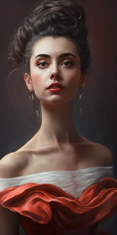 Photorealistic Beauties In Color Fashion