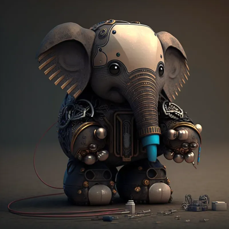 Hyperrealistic Cyberpunk Mechanics