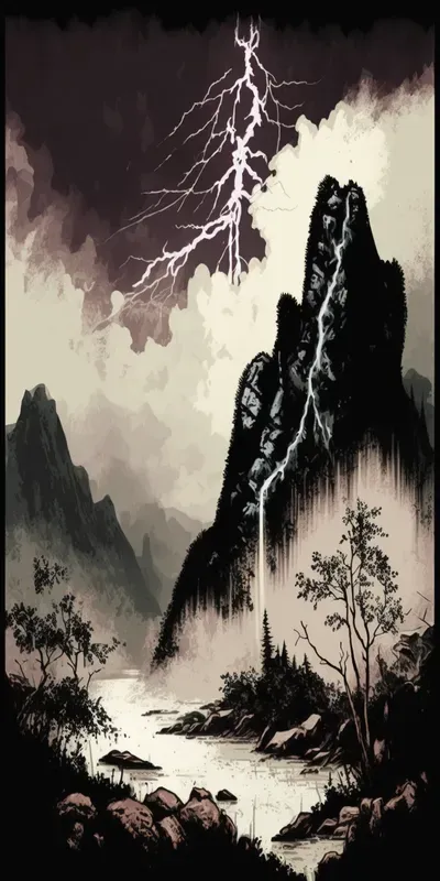 Serenities In Chinese Ink Paintings