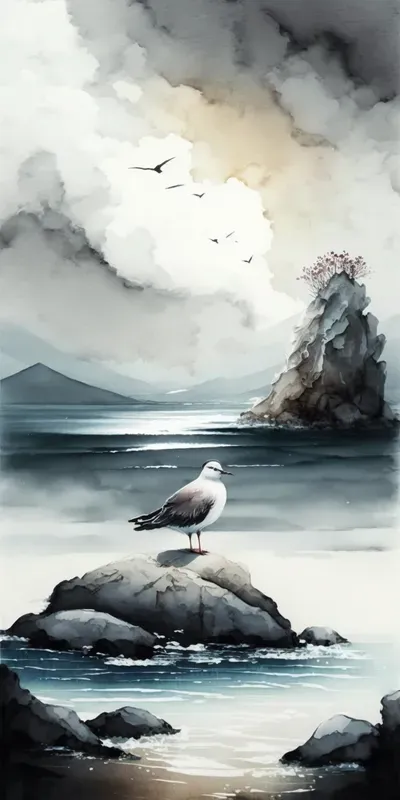 Serenities In Chinese Ink Paintings