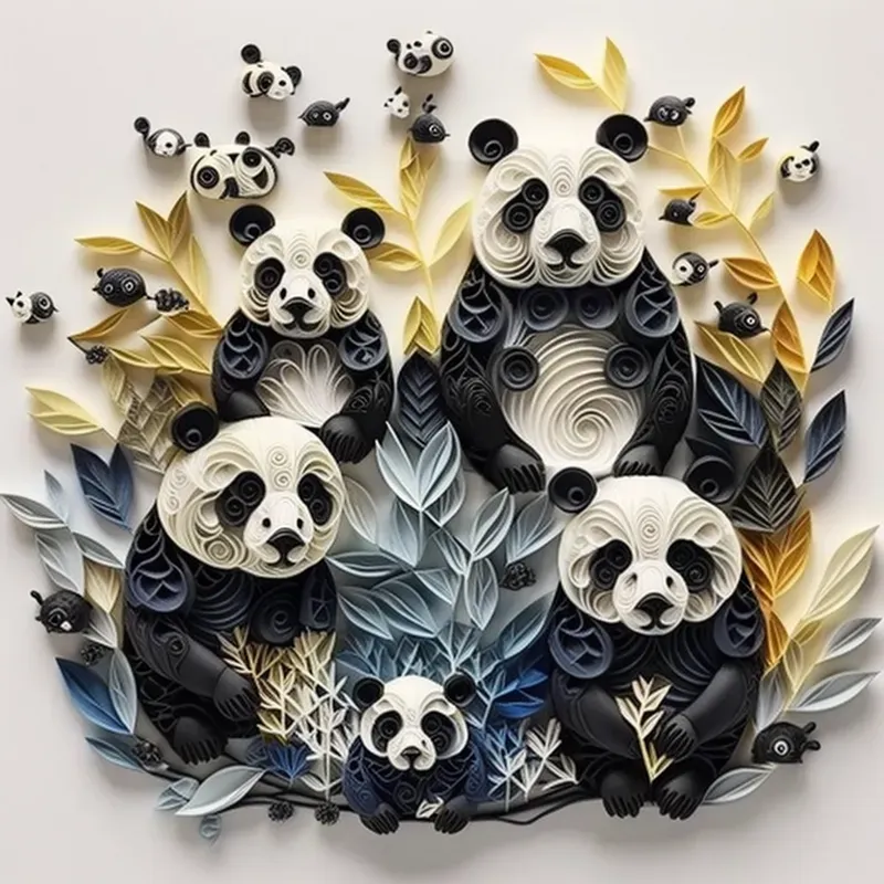 Intricate 3D Paper Art In Pastel Colors