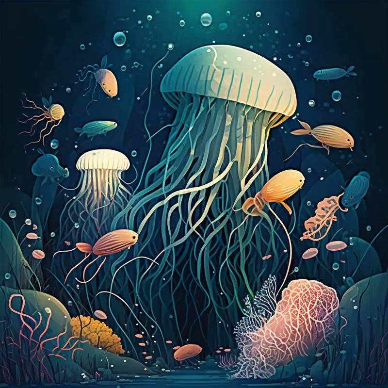 Nordic Nature Whimsical Illustrations