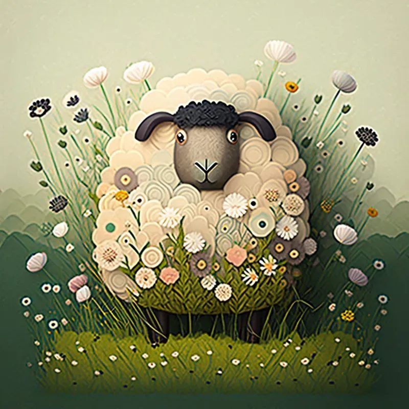 Nordic Nature Whimsical Illustrations