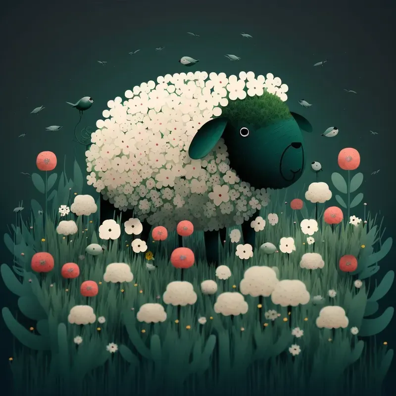 Nordic Nature Whimsical Illustrations