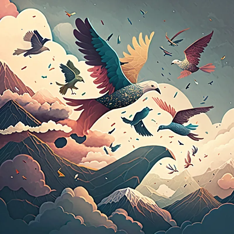 Nordic Nature Whimsical Illustrations