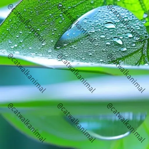 Raindrop Reflections Closeups