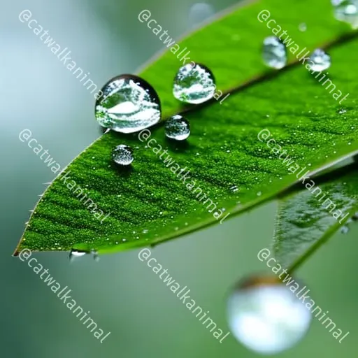Raindrop Reflections Closeups