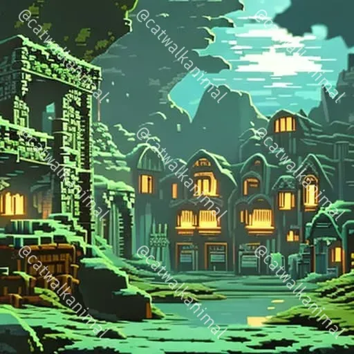 Retro Games Pixel Rooms