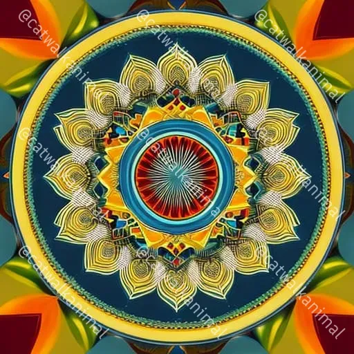 Creating Colorful Mandalas
