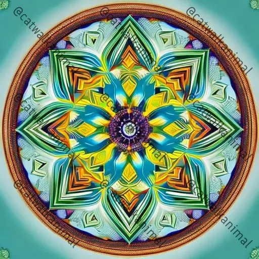 Creating Colorful Mandalas