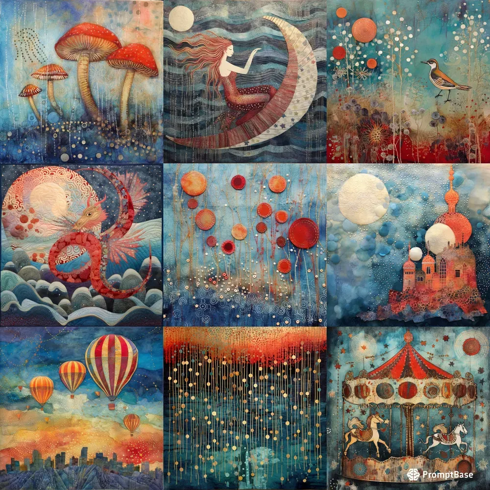 Whimsical Folklore Art