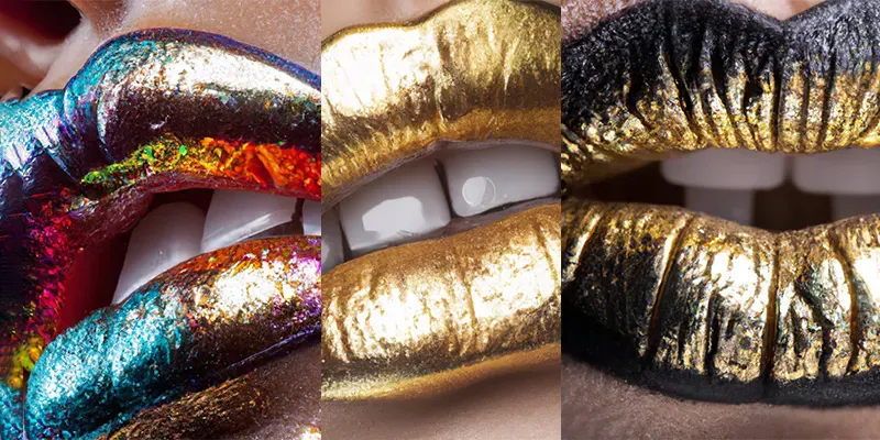 Stunning Female Lip Gloss generated by undefined