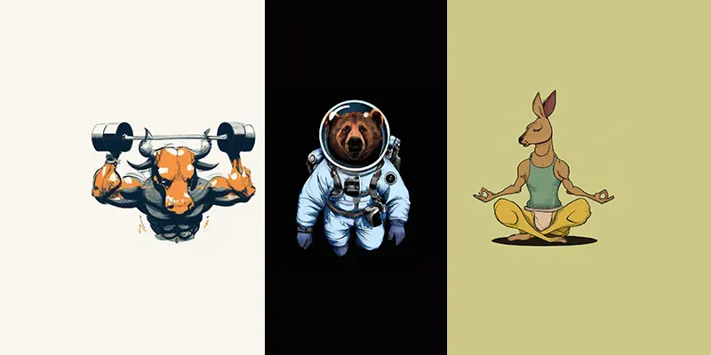 Animal T-Shirt Design generated by undefined