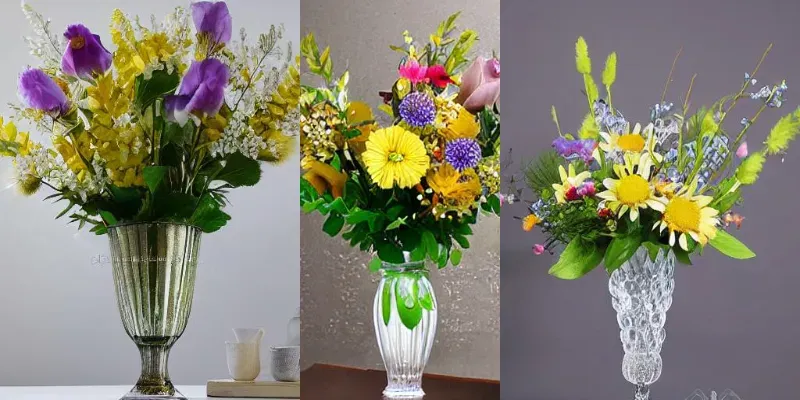 Vases of Flowers generated by undefined