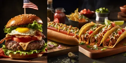 High Quality Foods generated by midjourney