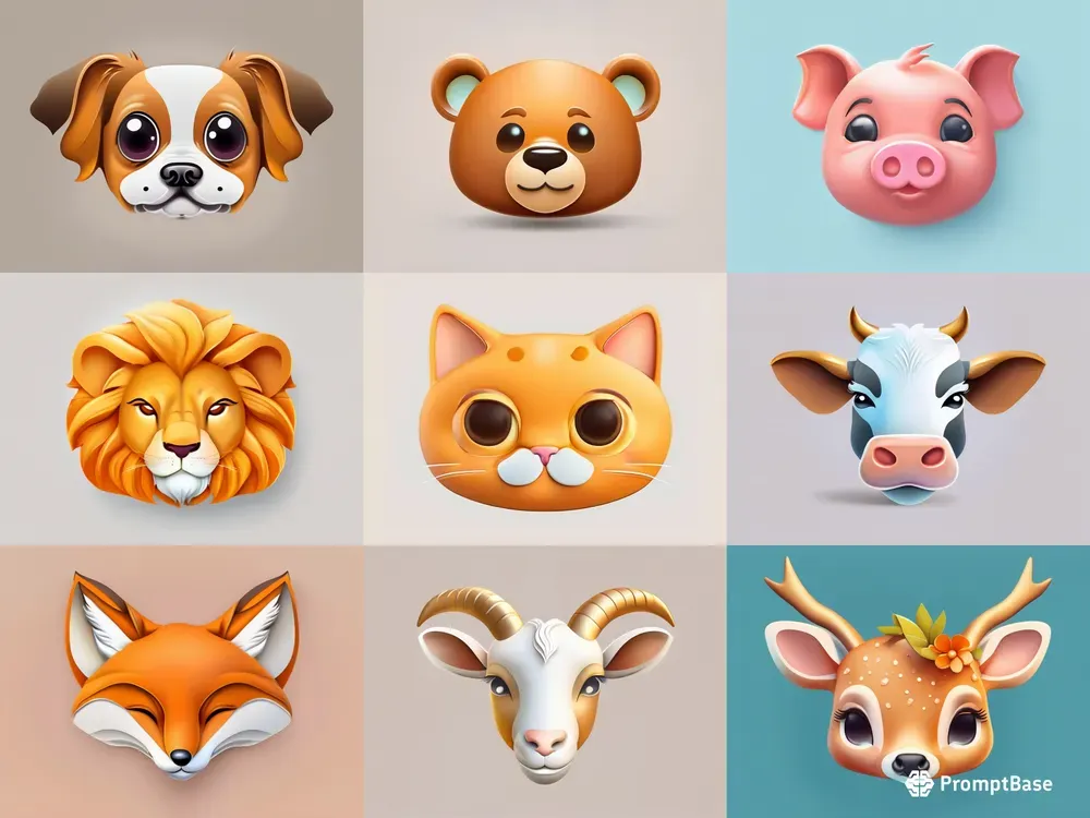 Animal Emojis In Ios Style