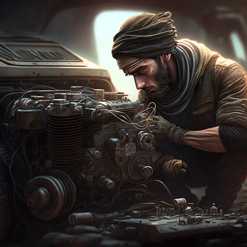 Post-apocalyptic Role Play Characters
