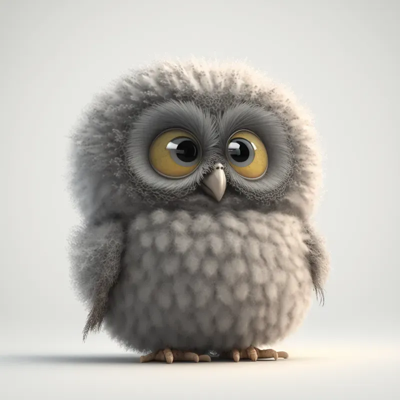 3D Fluffy Animals