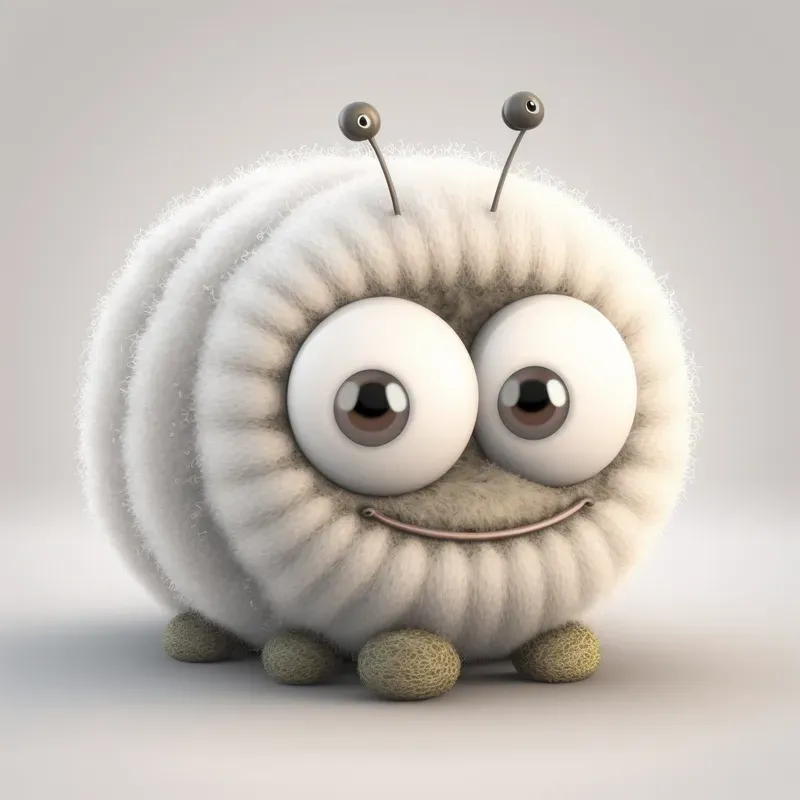 3D Fluffy Animals