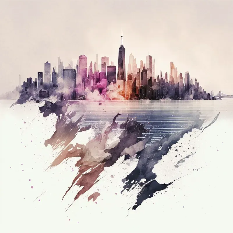 Water Splash Art