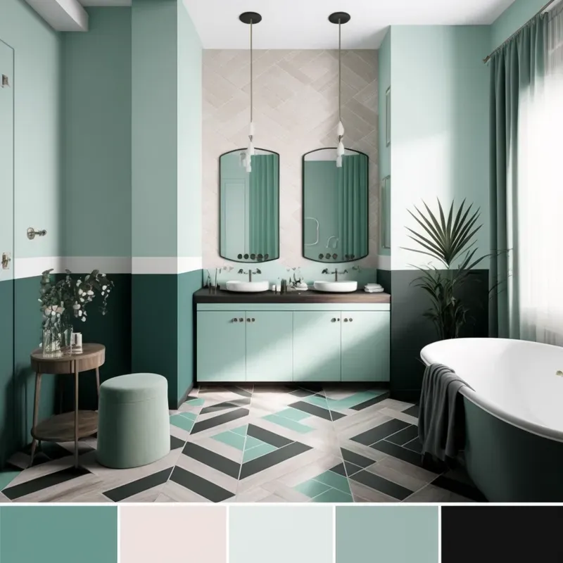 Interior Designs With Color Palettes