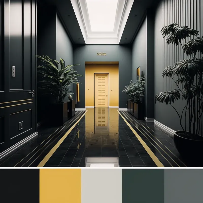 Interior Designs With Color Palettes