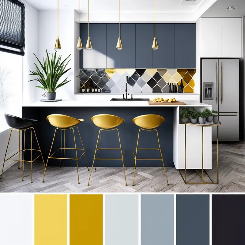 Interior Designs With Color Palettes