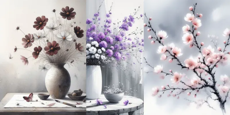 Pretty Flowers generated by undefined