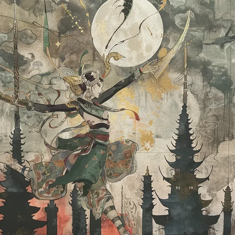 Indonesian Folklore Art