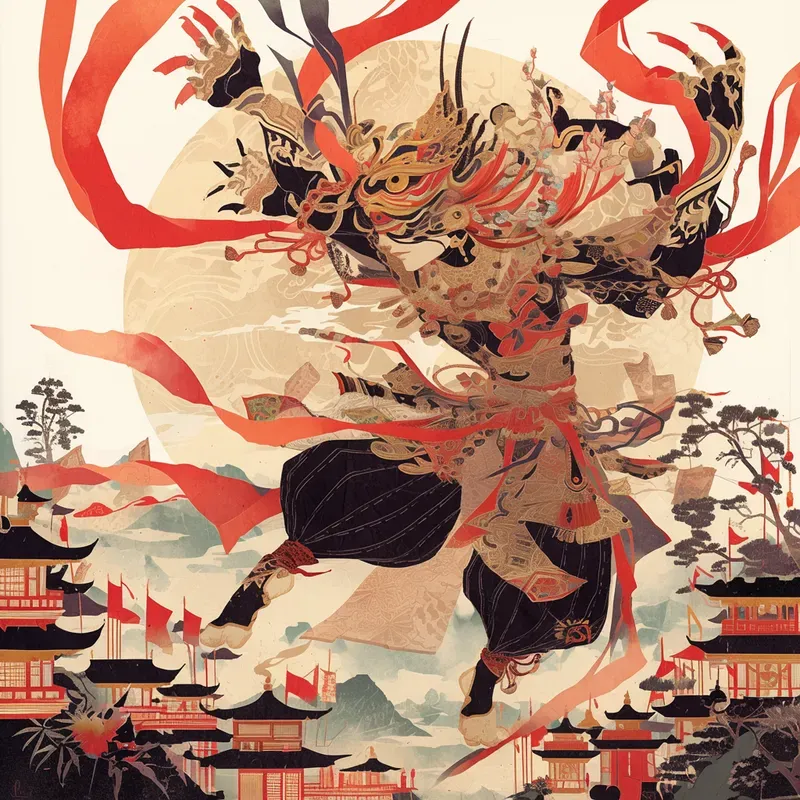 Indonesian Folklore Art