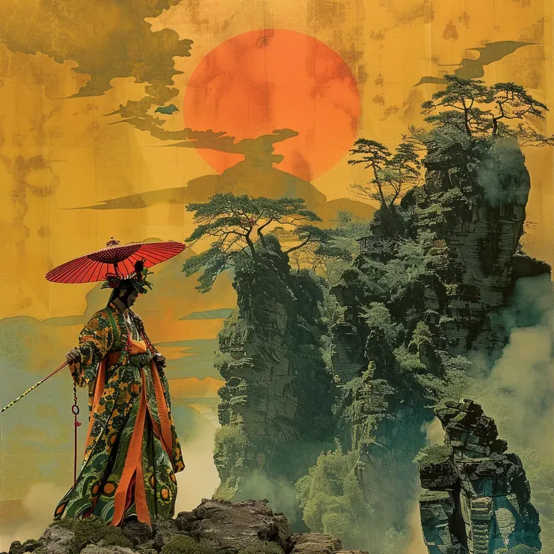 Japanese Folklore Art