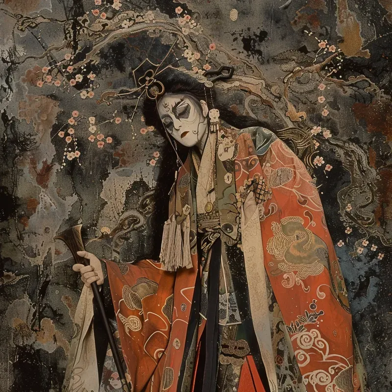Japanese Folklore Art