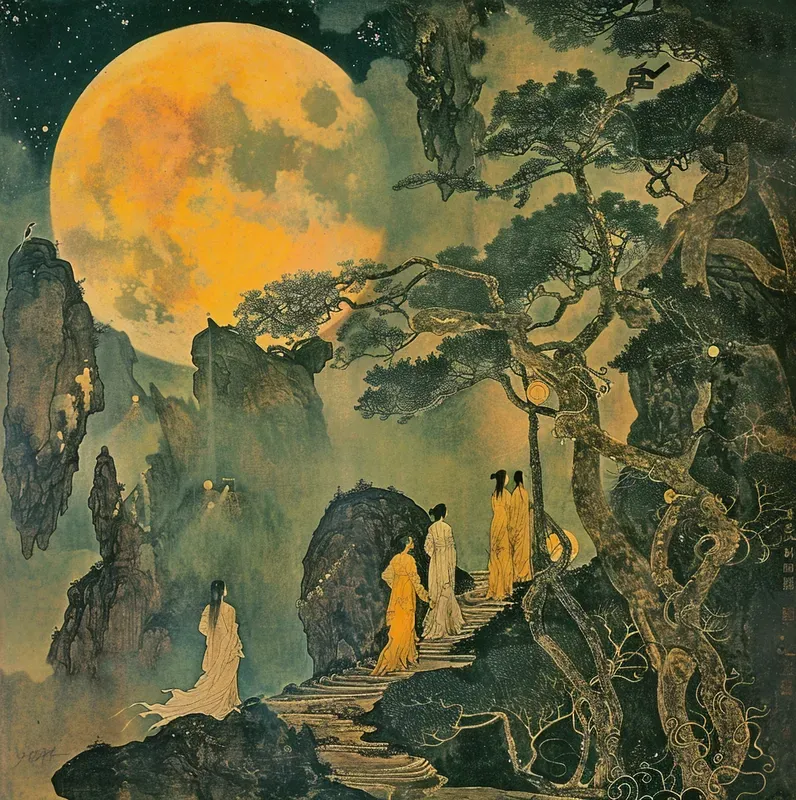 Japanese Folklore Art