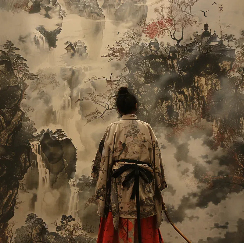 Japanese Folklore Art