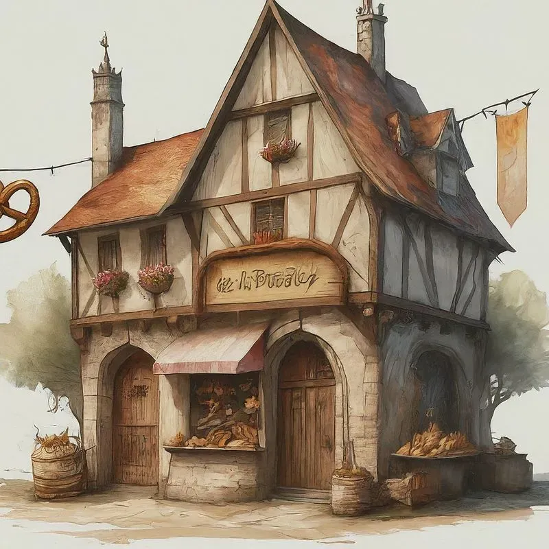Cozy Medieval Whimsical Paintings