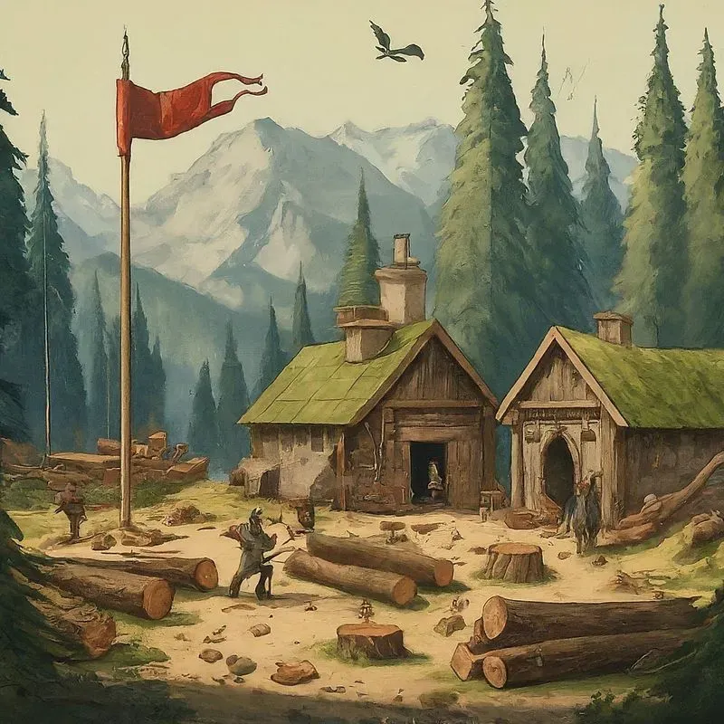 Cozy Medieval Whimsical Paintings