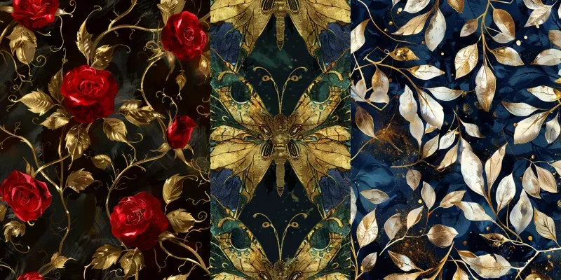 Exotic Seamless Patterns generated by undefined