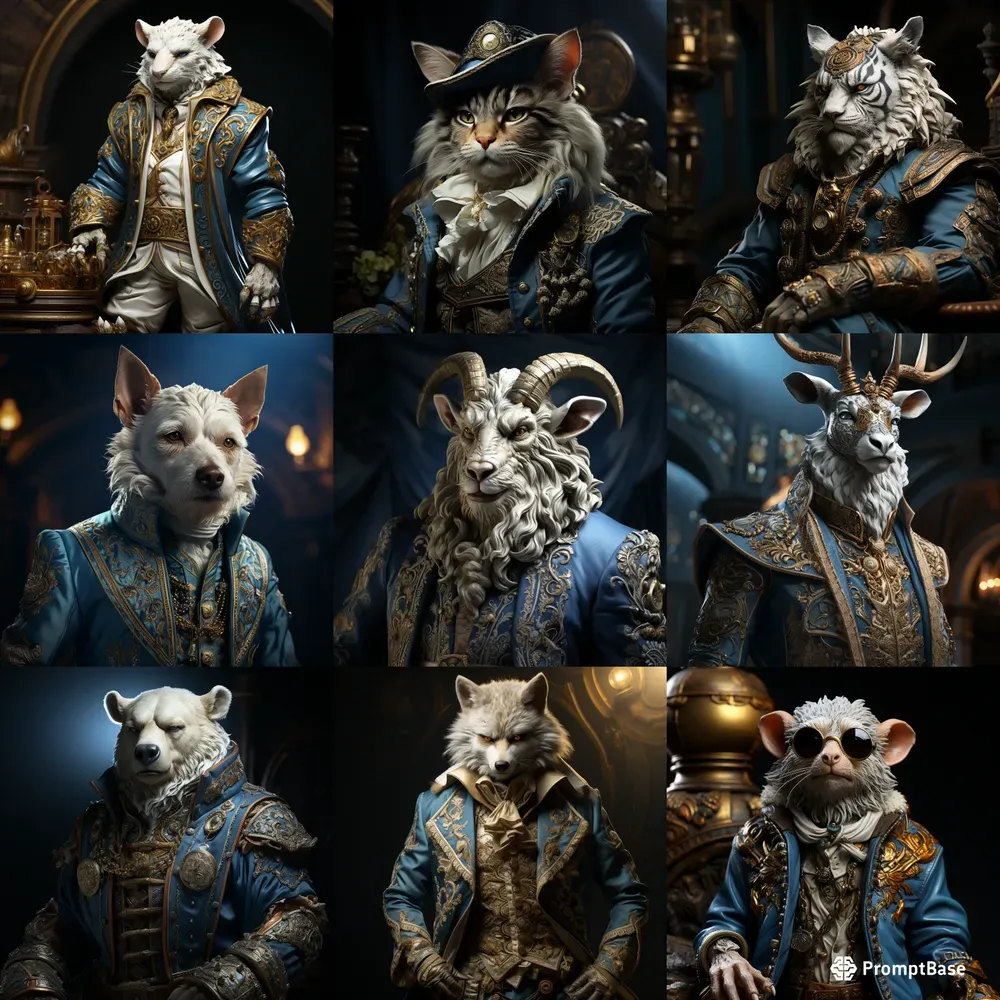 Victorian Animals With A Twist